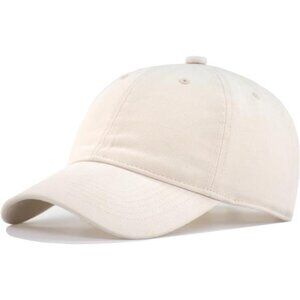 Vintage Cotton Washed Baseball Caps Unstructured Low Profile Adjustable